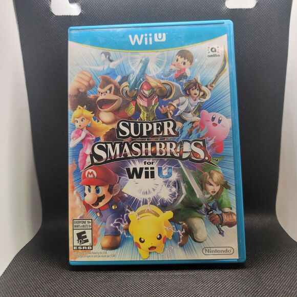 Super Smash Bros. for Nintendo Wii U Complete with Case and Manual, Multiplayer - Picture 1 of 7